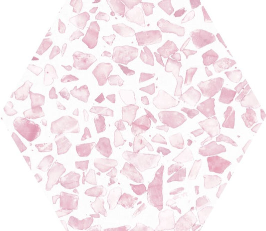 Riazza Hex Pink 267x232 GPor R10 (0.75) - €65.95m²