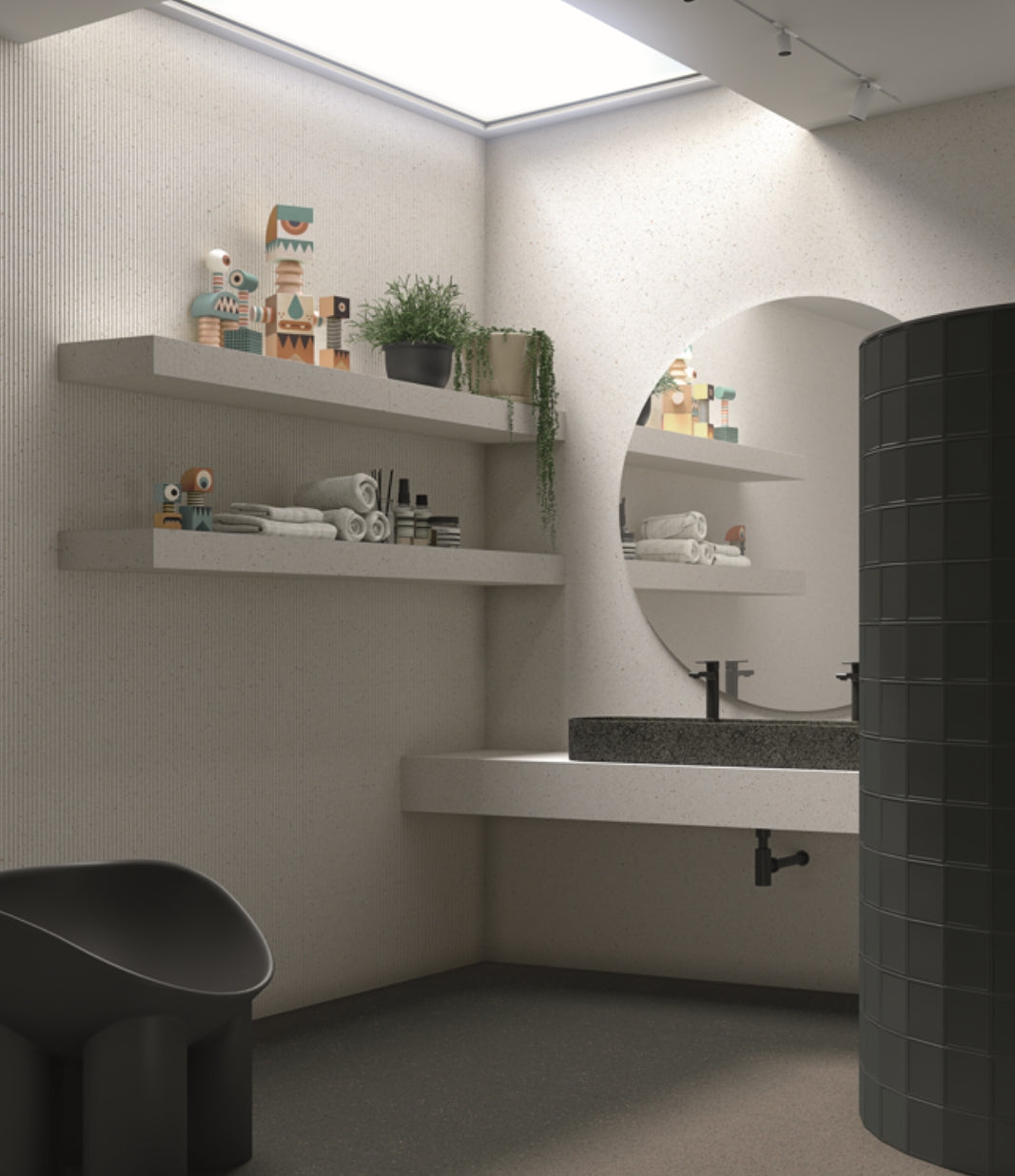 Micra Gluon Blanco Decor Matt 32x99cm (1.58 sqm/box) - €66.30m²