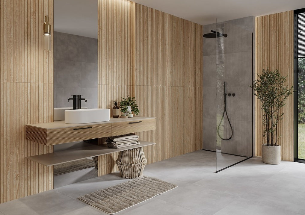 Bandwood Beige 40x120cm (0.95 sqm/box) - €44.15m²