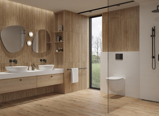 Bandwood Beige 40x120cm (0.95 sqm/box) - €44.15m²