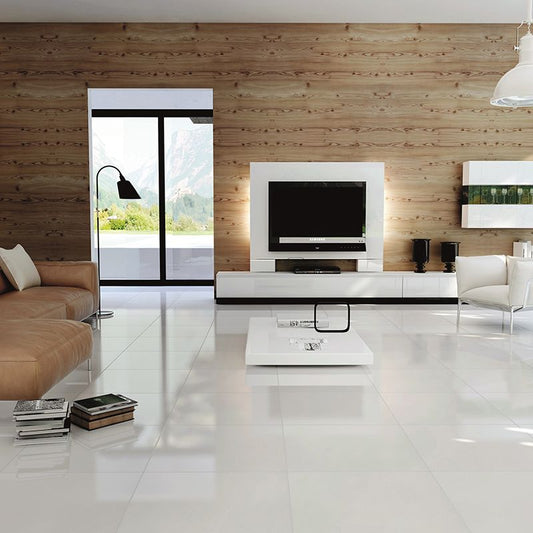 Alaska Blanco White Polished Rect 1200x600 (1.44) - €69.95m²