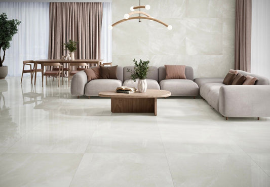 Altieri White Polished 100x100 (2.00) - €65.95m²