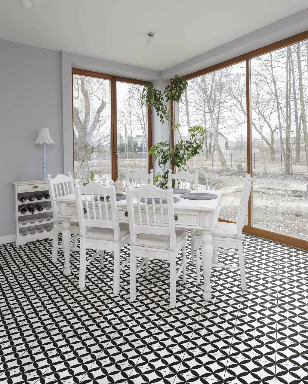 Circle Black 45x45 (1.22) - €39.95m²