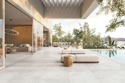 Bodo White GPor Rect 600x600 R10 (1.42) - €33.60m²