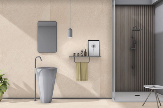 Burlington Cream Matt Gpor 1200x600 Rect R9 (1.44) - €34.95m²