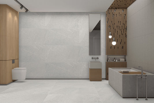 Burlington Grey Matt Gpor 1200x600 Rect R9 (1.44) - €34.95m²
