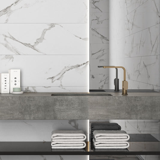 Casablanca White Glossy Wall 900x300 (1.62) - €35.95m²