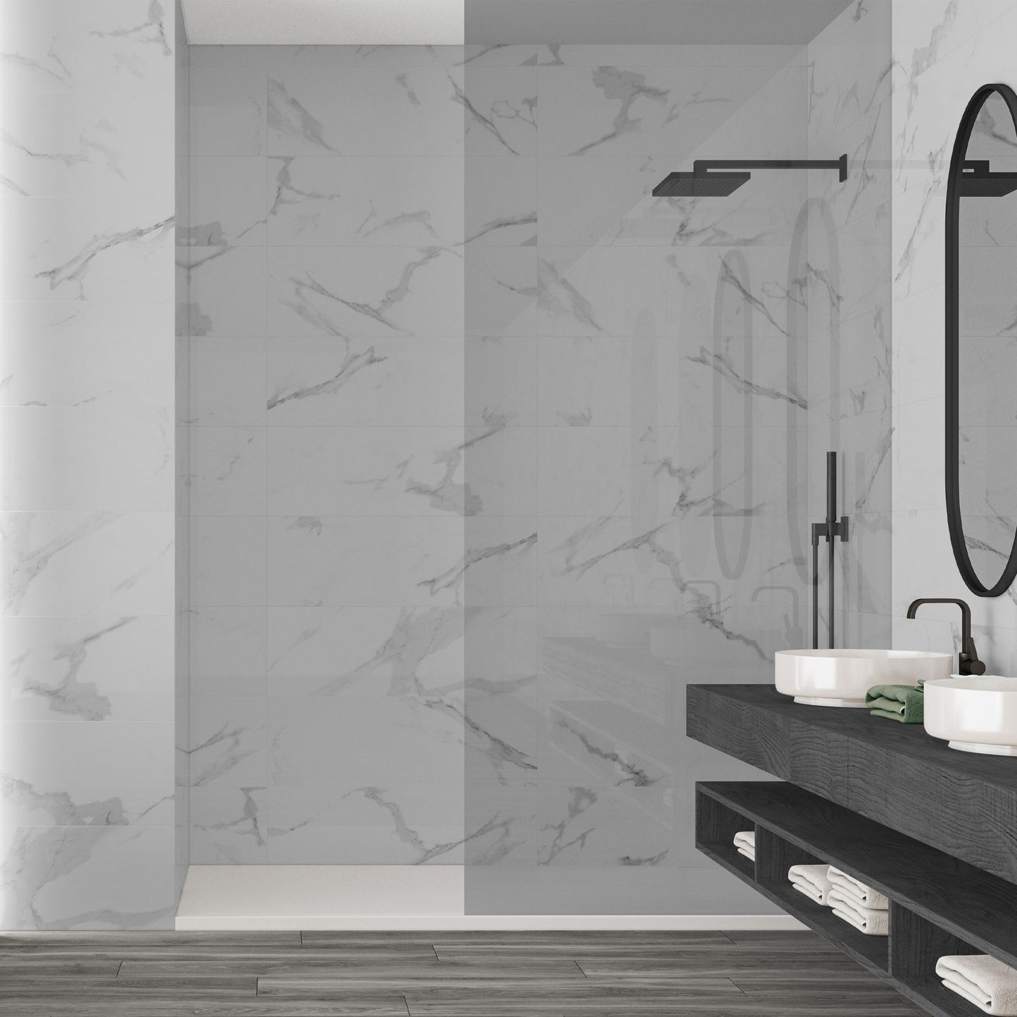 Casablanca White Matt Wall 900x300 RB (1.62) - €35.95m²