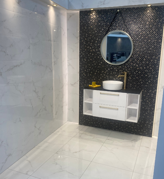 Mosaic Lucia Negro 30x90cm - €45.85m²