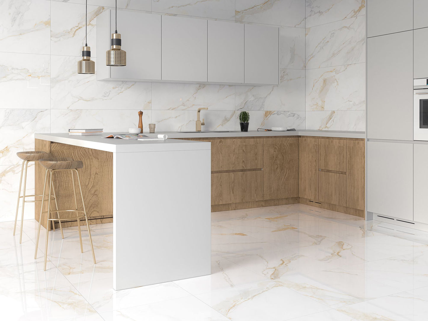 Marshall Gold Polish Rect Floor 600x600 (1.44) - €47.85m²