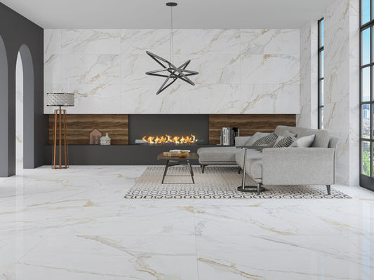 Marshall Gold 1200x600 Polished Rect (1.44) - €61.20m²