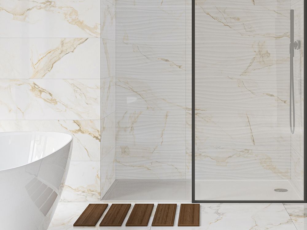 Marshall Glossy Decor Relieve 900x300 (1.35) - €40.75m²