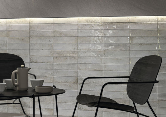 Industrial Silver Wall 300x75 (0.5) - €55.94m²