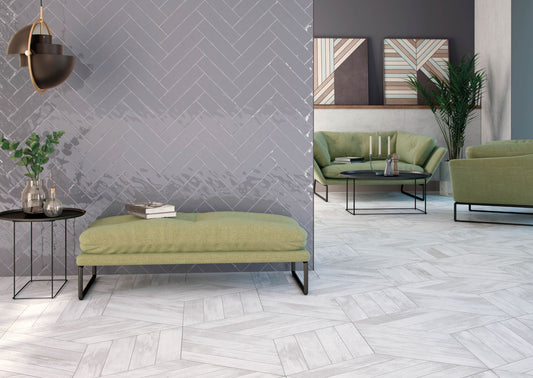 Colonial Grey Glossy Wall 300x75 (0.5) - €55.94m²