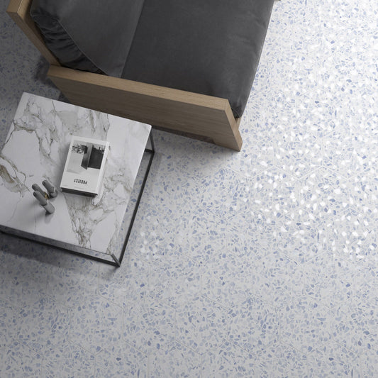 Riazza Hex Blue 267x232 GPor R10 (0.75) - €65.95m²
