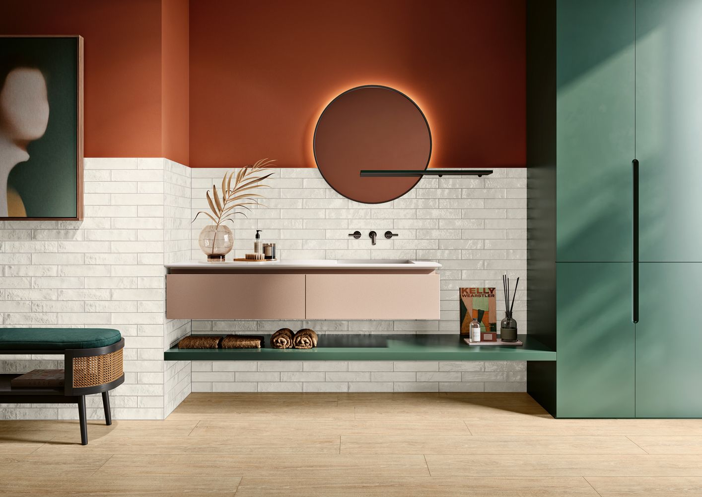 Kesh Brick White 600x300 (1.44) - €55.95m²