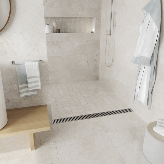 Stone Age White Glossy Rect WB 900x300 (1.08) - €59.95m²