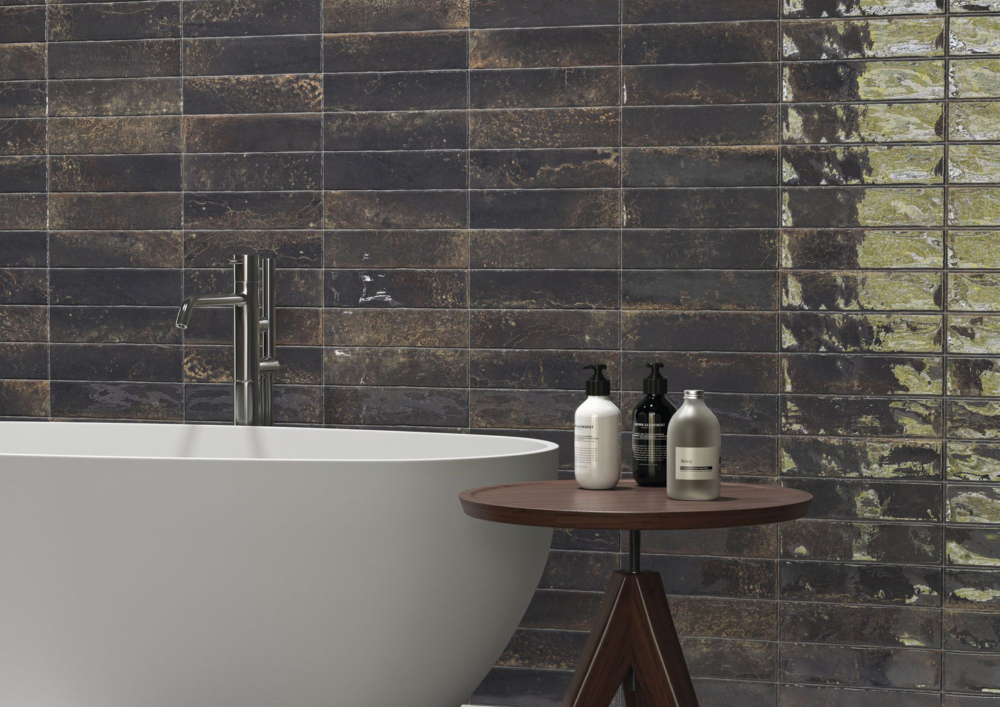 Industrial Copper Wall 300x75 (0.5) - €55.94m²