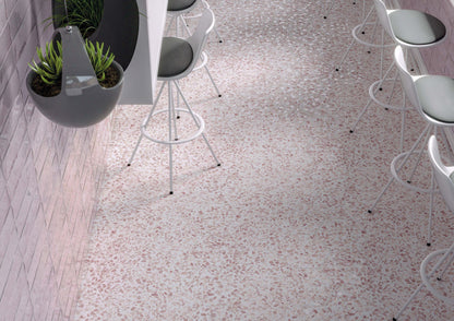 Riazza Hex Pink 267x232 GPor R10 (0.75) - €65.95m²
